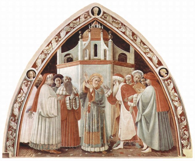  Fresken im Dom zu Prato, Szene