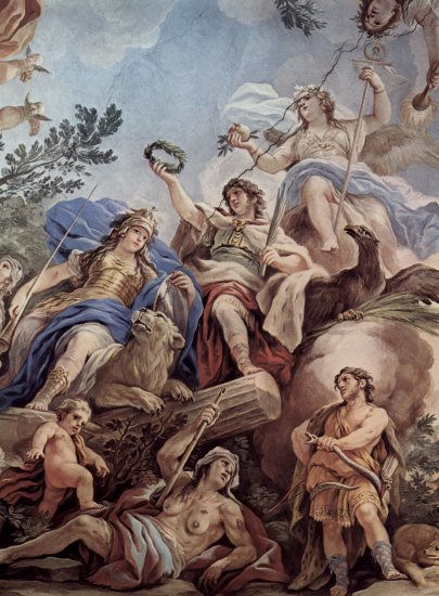  Fresken in der Galerie des Palazzo Medici-Riccardi in Florenz, Szene