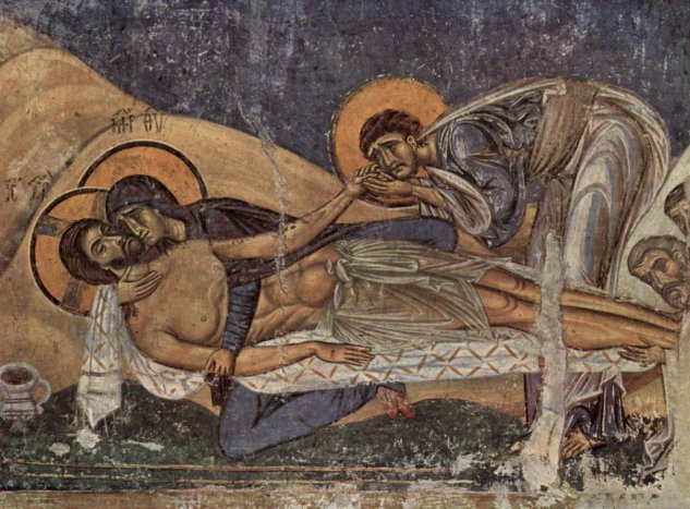  Fresken in der Kirche von Nerezi, Szene