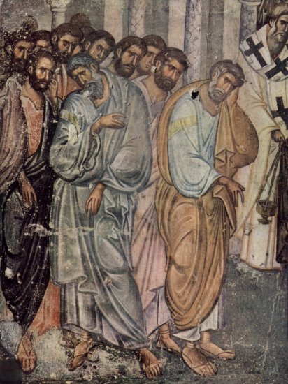  Fresken in der Kirche von Sopocani, Szene
