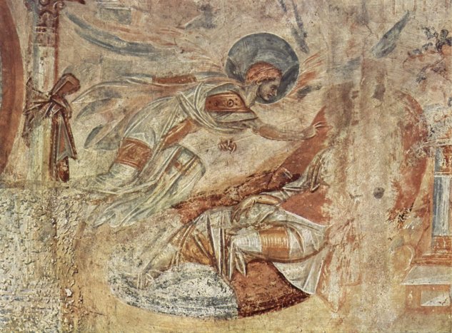  Fresken in der Pfarrkirche Castelseprio (Ostchor), Szene