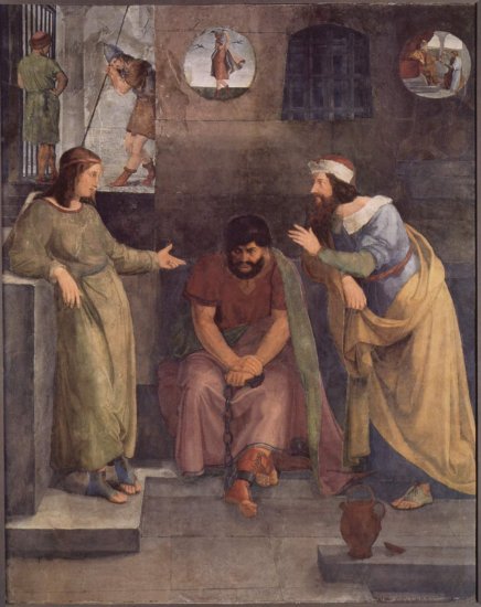  Freskenzyklus des Casa Bartholdy in Rom, Szene