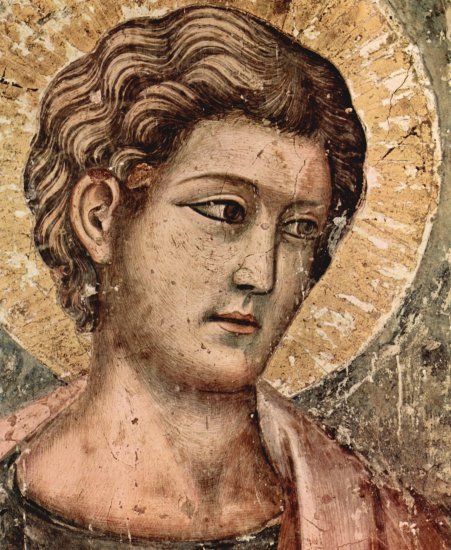  Freskenzyklus mit Jüngstem Gericht in Santa Cecilia in Travestere in Rom, Szene