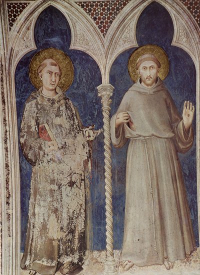  Freskenzyklus mit Szenen aus dem Leben des Hl. Martin von Tours, Kapelle in Unterkirche San Francesco in Assisi, Szene