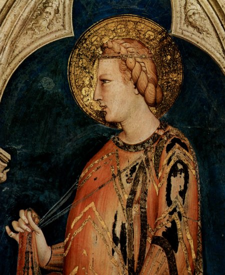  Freskenzyklus mit Szenen aus dem Leben des Hl. Martin von Tours, Kapelle in Unterkirche San Francesco in Assisi, Szene