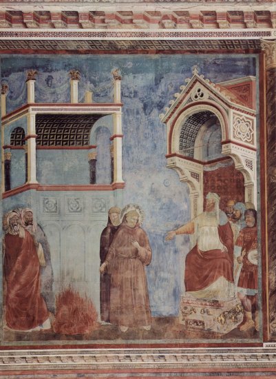  Freskenzyklus zum Leben des Hl. Franziskus von Assisi, Szene