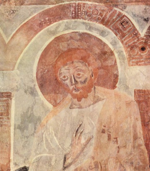 Freskenzylus der Johanneskirche in Müstair, Szene