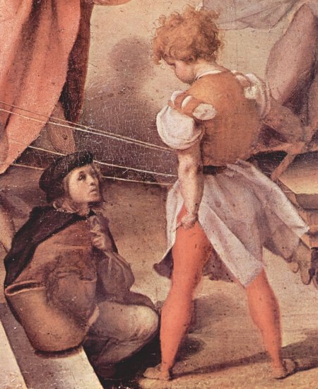  Gemälde für das Hochzeitszimmer des Pier Francesco Borgherini im Familienpalast in Florenz, Szene