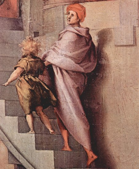  Gemälde für das Hochzeitszimmer des Pier Francesco Borgherini im Familienpalast in Florenz, Szene