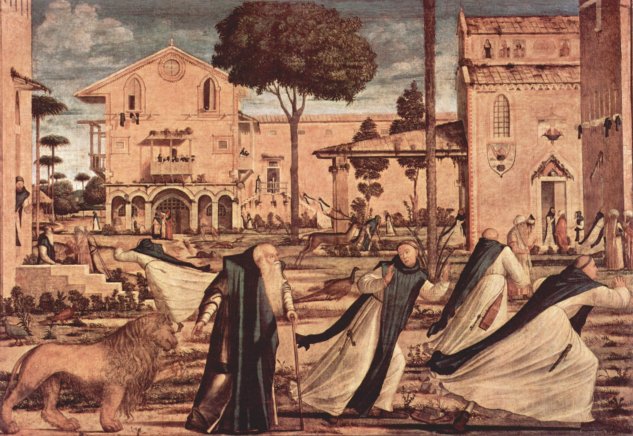  Gemäldezyklus der Kapelle der Scuola di San Giorgio degli Schiavoni, Szene