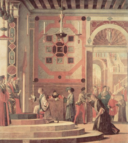  Gemäldezyklus zur Legende der Hl. Ursula, Szene