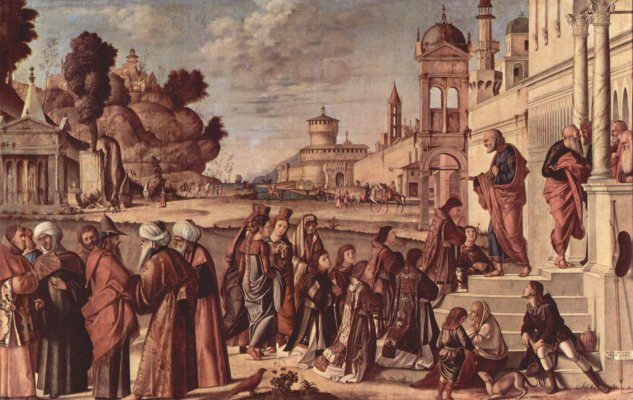  Gemäldezyklus zur Legende des Hl. Stephan, Szene