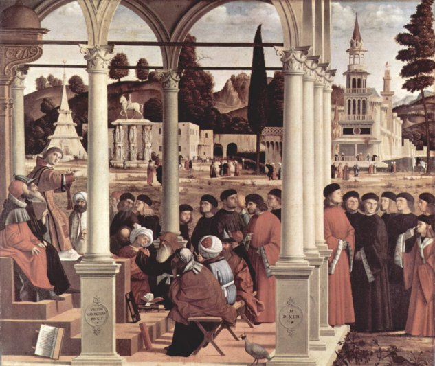  Gemäldezyklus zur Legende des Hl. Stephan, Szene