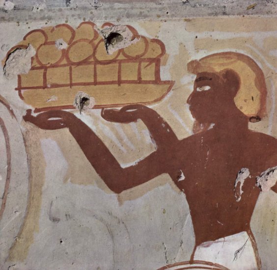  Grabkammer des Nebamun, Angehöriger des Herres unter Thutmosis IV., Szene