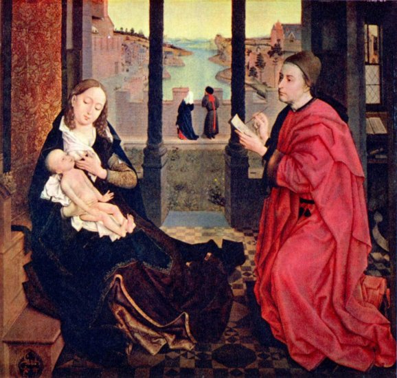  Hl. Lucas malt Maria
