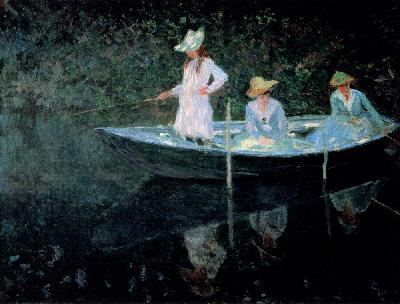 In The Rowing Boat 1887