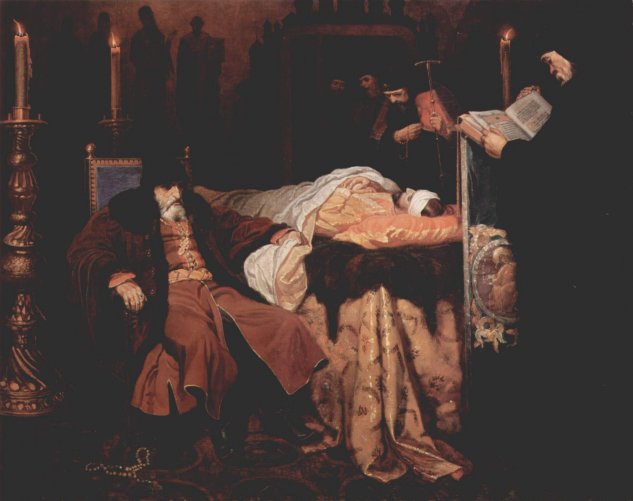  Iwan der Schreckliche beim Leichnam seines von ihm erschlagenen Sohnes

