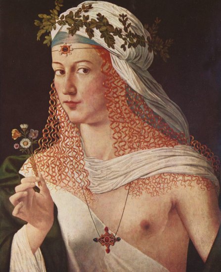  Kurtisane (Porträt der Lucrezia Borgia?)
