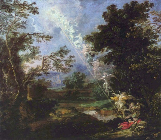  Landschaft mit der Darstellung von Jakobs Traum