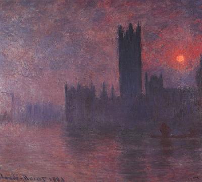 London Houses of Parliament at Sunset CGF
