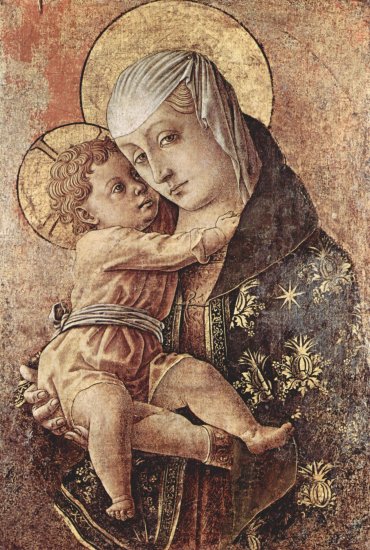  Madonna, Fragment eines Altares aus der Chiesa degli Osservanti in Macerata
