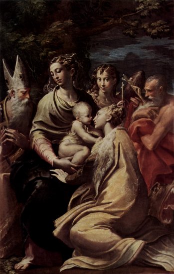  Madonna mit Hl. Magaretha, Hl. Petrus, Hl. Hieronymus und Hl. Michael
