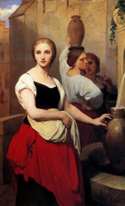 Margaret at the Fountain 1852
