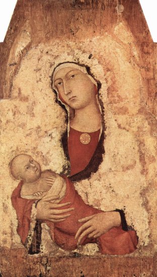  Maria mit dem Kind, Fragment

