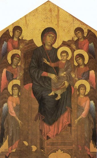 Maria mit Engeln, aus San Francesco in Pisa
