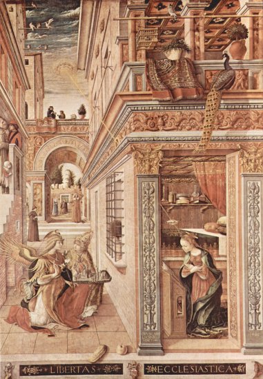  Maria Verkündigung mit dem Emygdius von Ascoli Piceno
