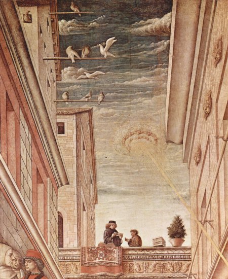  Maria Verkündigung mit dem Emygdius von Ascoli Piceno, Detail
