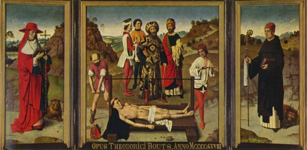  Martyrium des Hl. Erasmus, Triptychon
