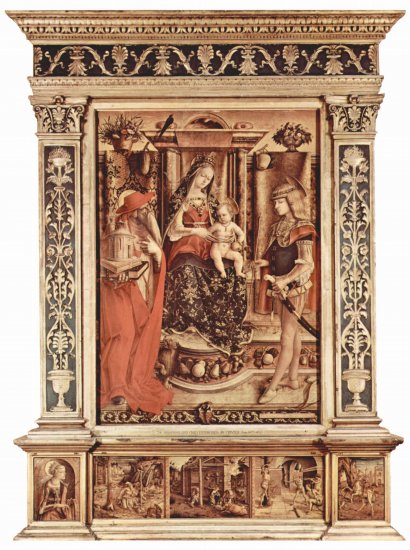  Odoni-Altar, Gesamtansicht, Mitteltafel