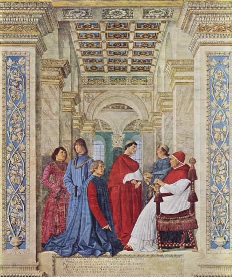  Papst Sixtus IV. ernennt Platina zum Präfekten der Bibliothek
