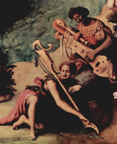  Perseus befreit Andromeda, Detail