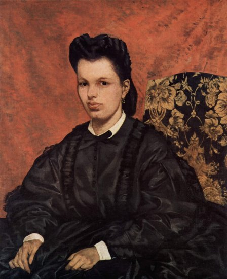  Porträt der ersten Ehefrau des Künstlers
