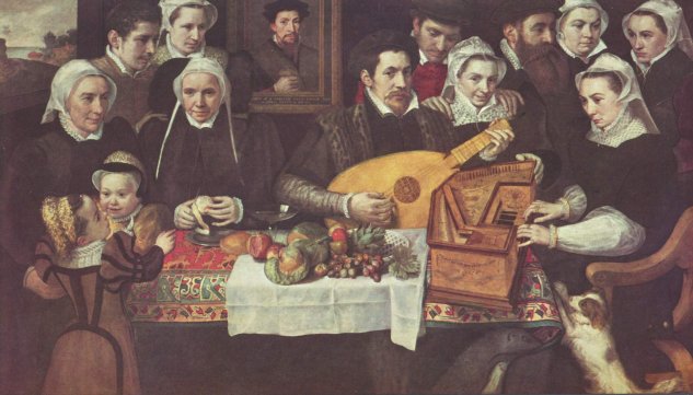  Porträt der Familie van Berchem
