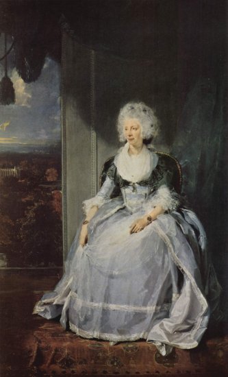  Porträt der Königin Charlotte
