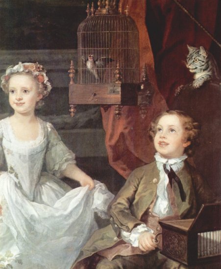  Porträt der Lady Mary Grey und des Lord George Grey
