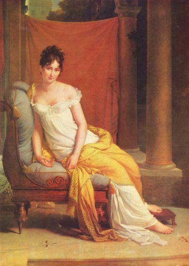  Porträt der Madame Récamier
