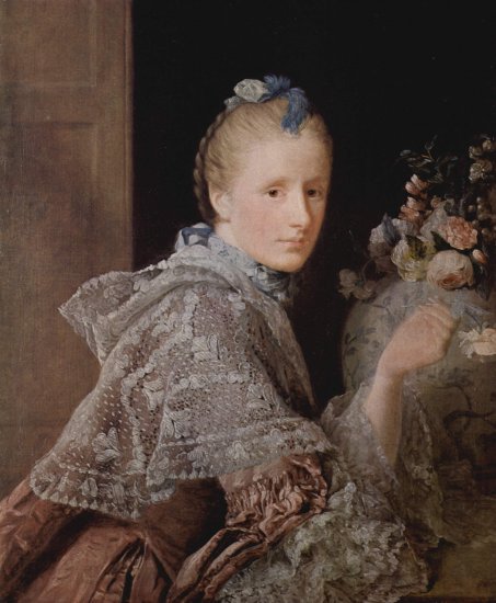  Porträt der Margaret Lindsay, der Gattin des Künstlers
