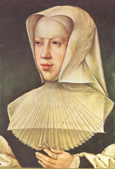  Porträt der Margarethe von Österreich

