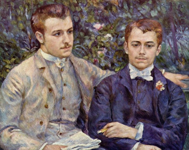  Porträt des Charles und Georges Durand-Ruel
