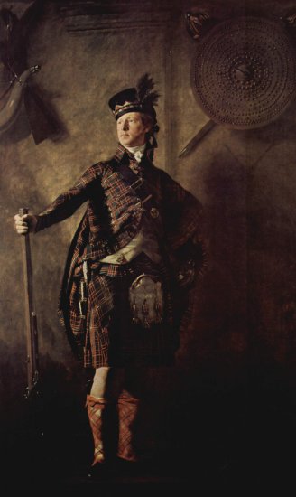  Porträt des Colonel Alastair Macdonell of Glengarry
