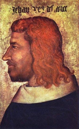  Porträt des französischen Königs Jean le Bon (Johann II., der Gute)
