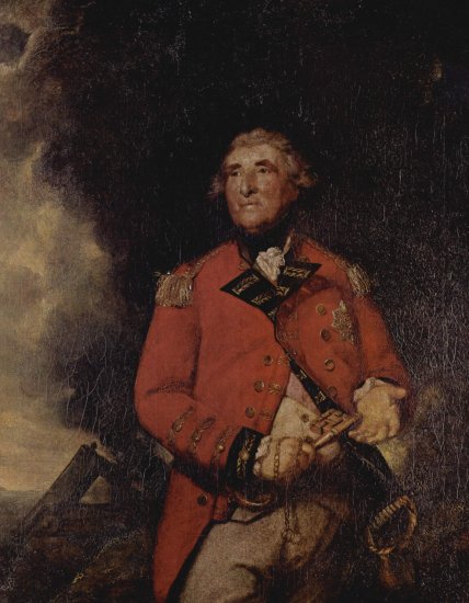  Porträt des Lord Heathfield, Gouverneur von Gibraltar
