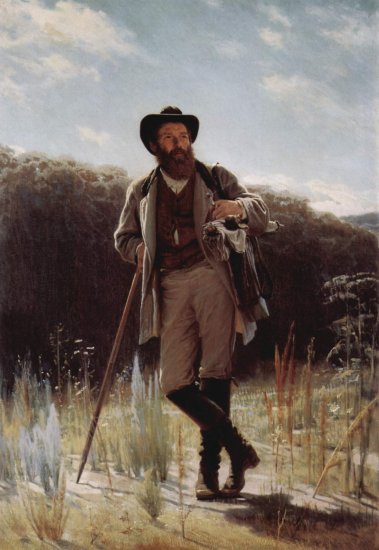  Porträt des Malers I. I. Schichkin
