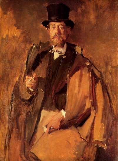  Porträt des Malers Paul v. Szinyei-Merse
