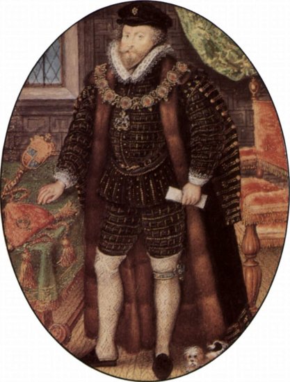  Porträt des Sir Walter Raleight, Oval
