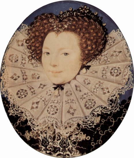  Porträt einer unbekannten Dame, Oval

